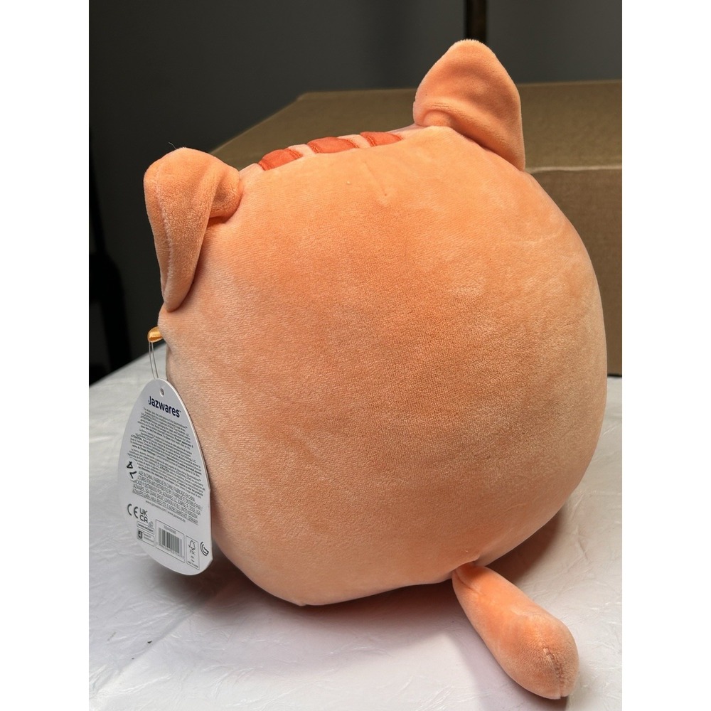 Squishmallows Gigi Cat 8" Tabby 2024 Valentine's Day Blue Fuzzy Heart Plush‎ Toy - Picture 4 of 10